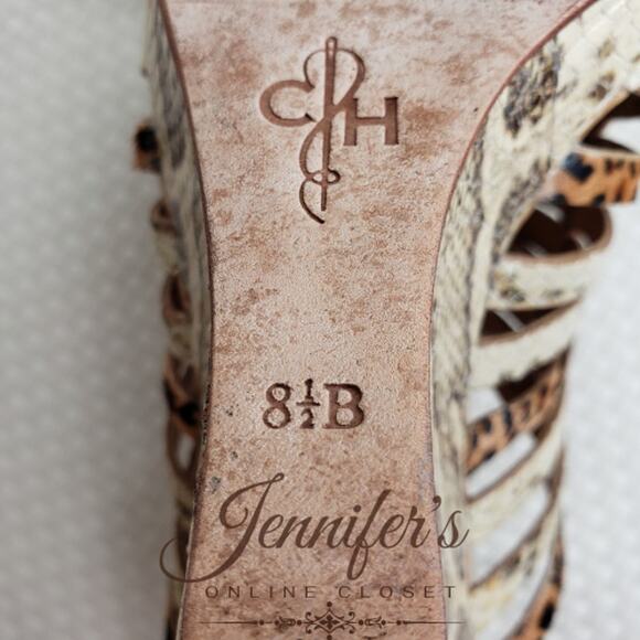 Cole Haan Women's Air Minka Wedge Sandals Size 8.5B - Picture 12 of 14